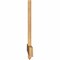 Ekena Millwork Eugene Smooth Timber Gable Bracket, Western Red Cedar, 96"W x 24"H x 1 1/2"D x 3 1/2"F, 6/12 Pitch GBW096X24X0204EUG00SWR - alternate 3